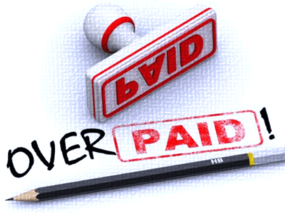 over paid